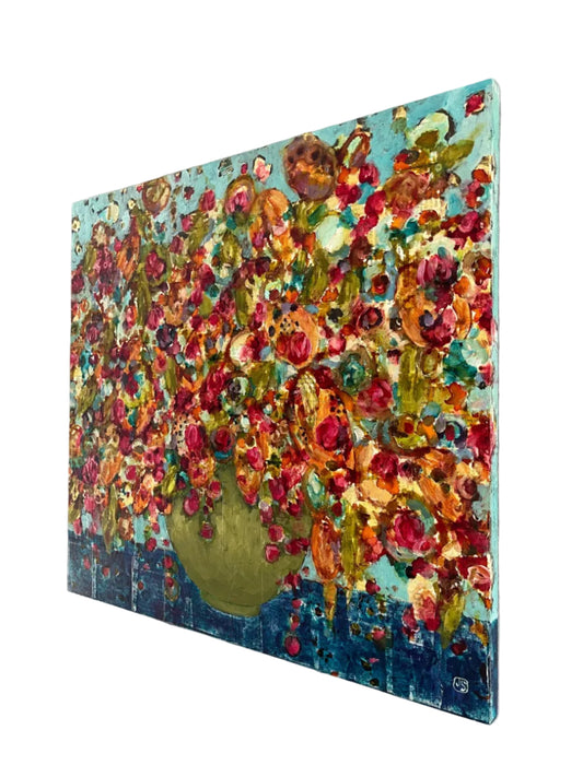 Mega Abundance Mixed Media Floral