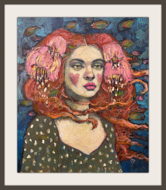 Untitled Portrait On Paper