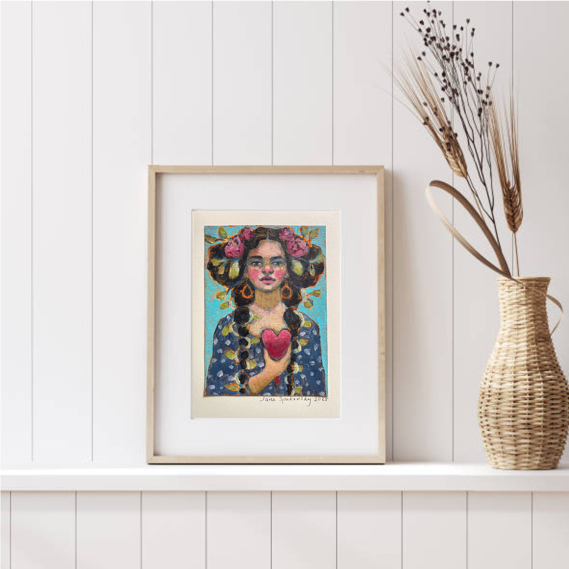 An Offering~ Original Art Card #4