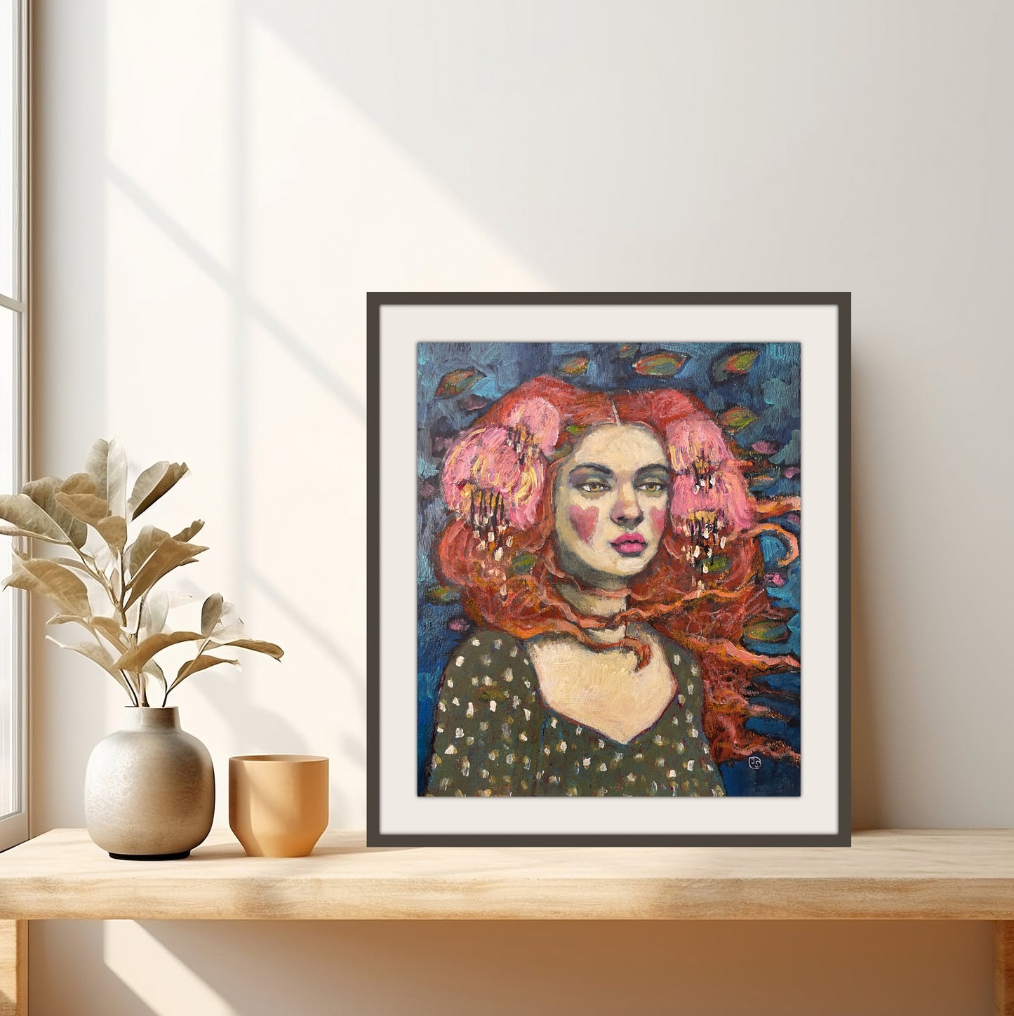 Untitled Portrait On Paper