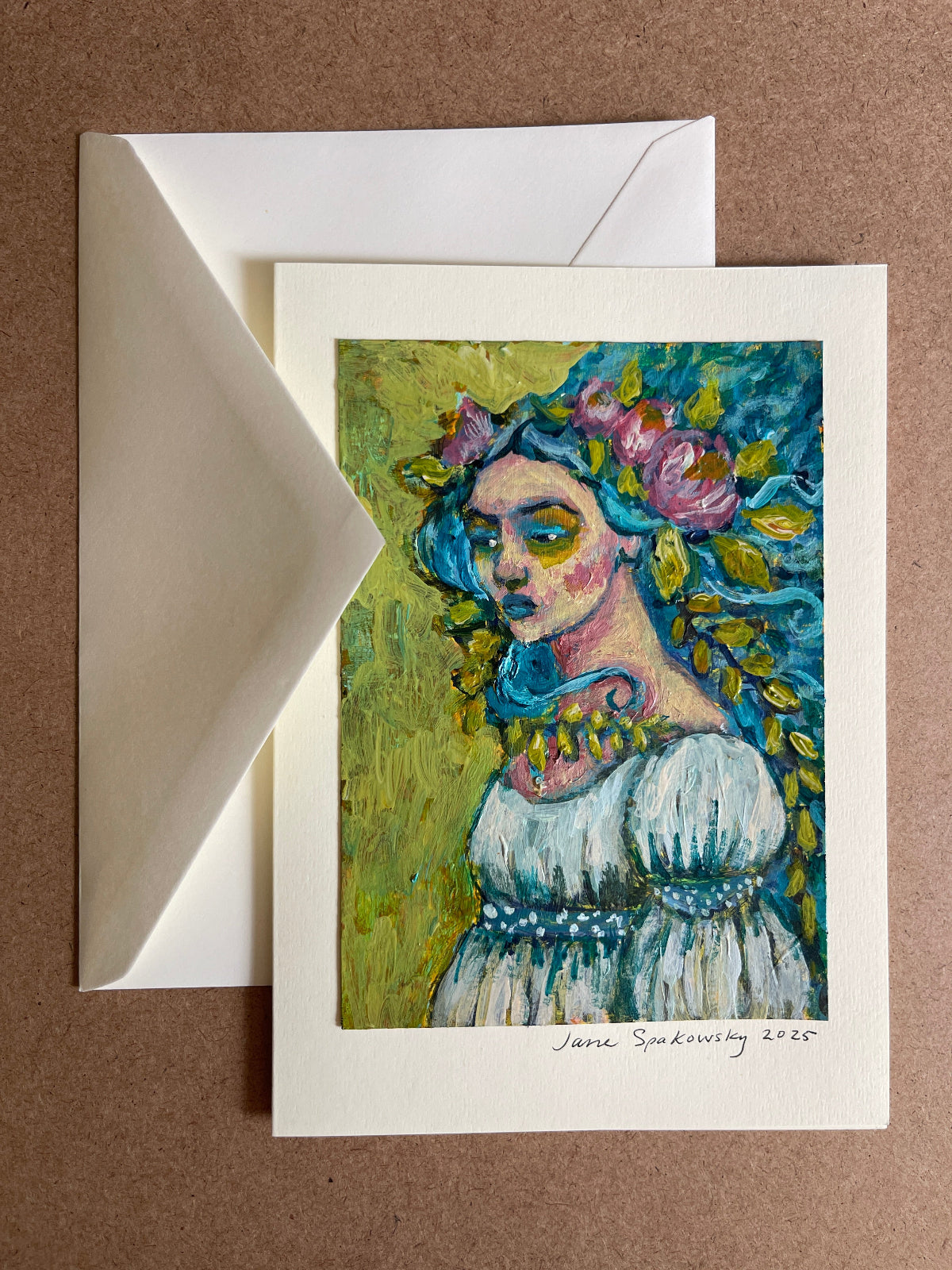 Blue Romance ~ Original Art Card #1