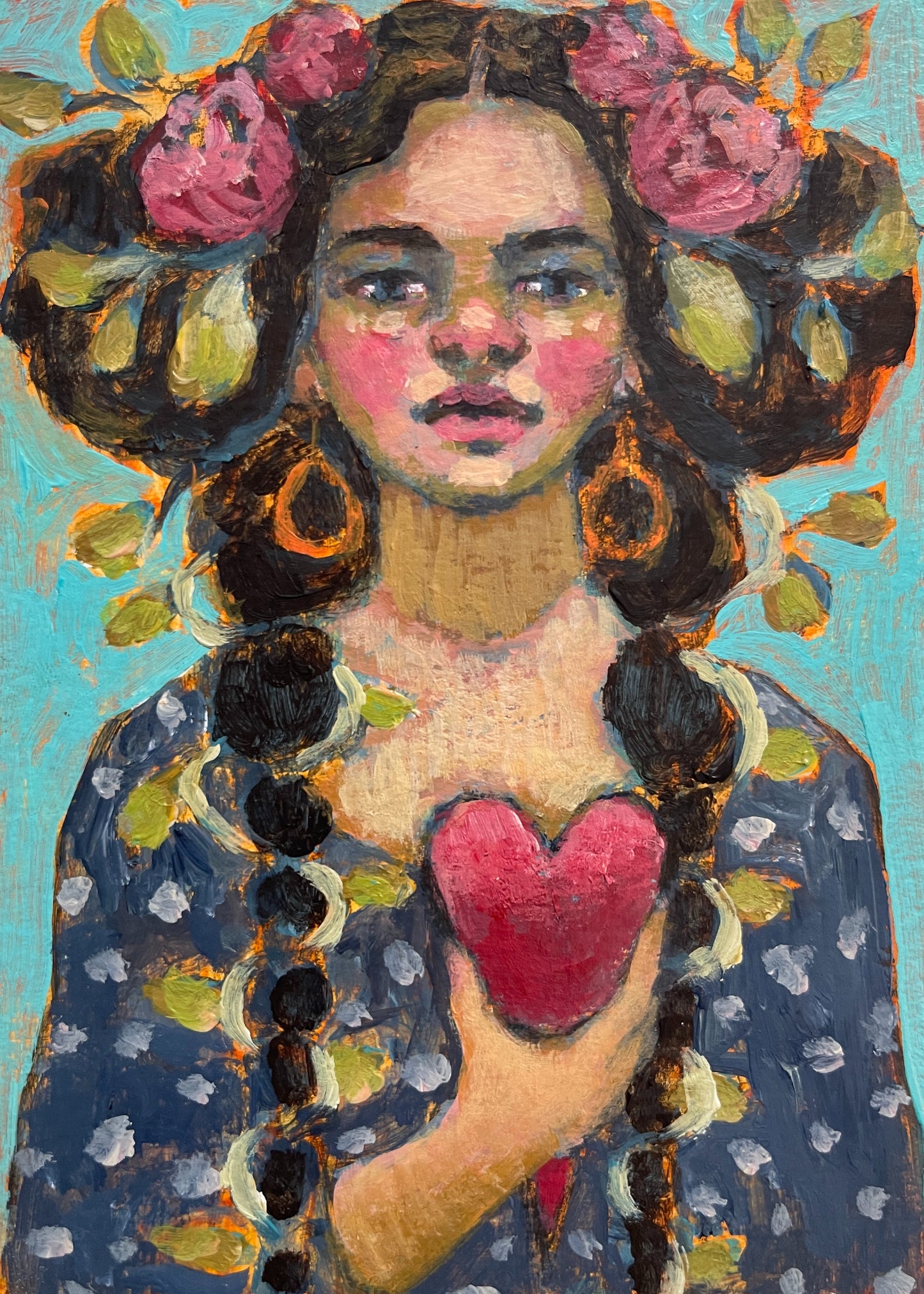 An Offering~ Original Art Card #4