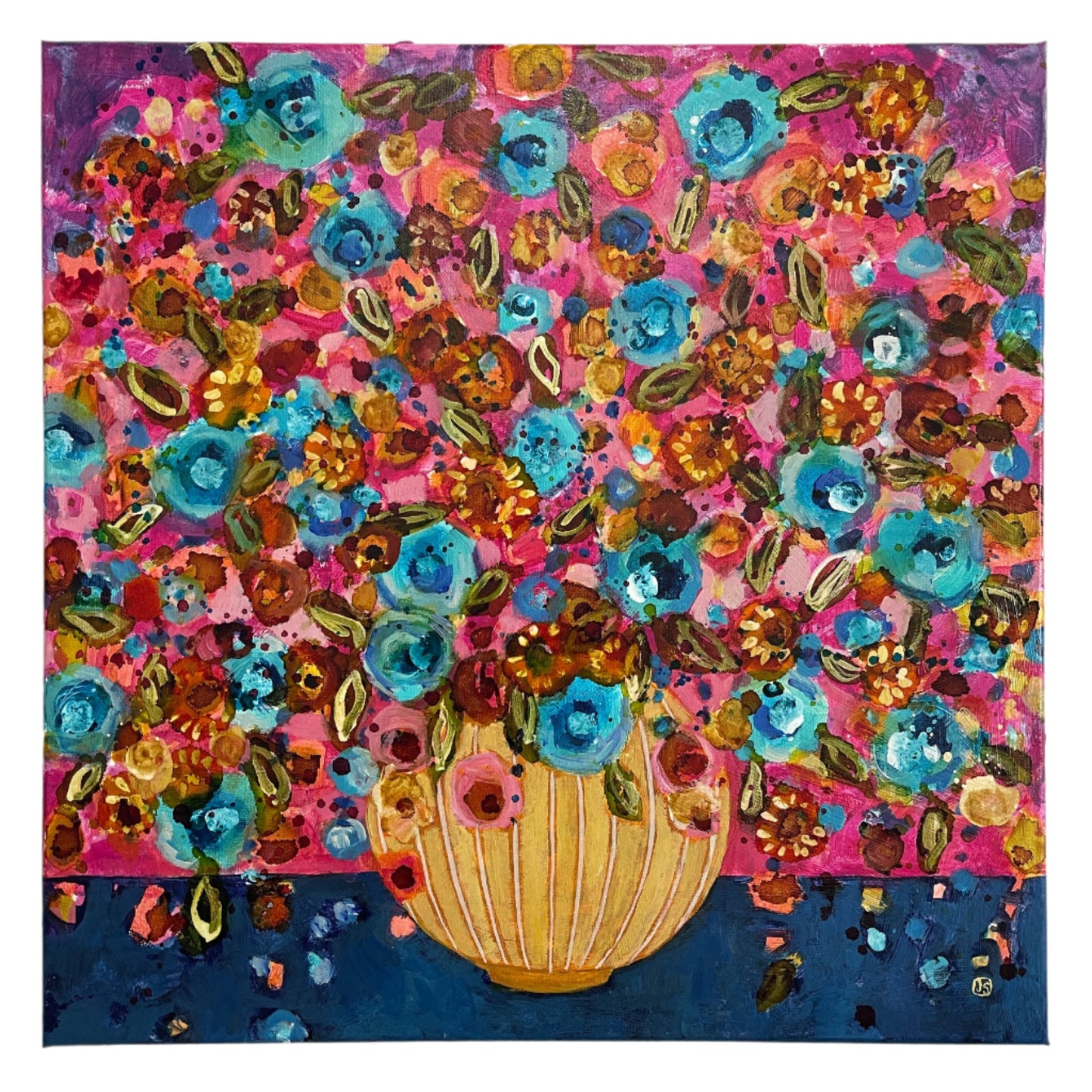 Floral B L I S S Painting