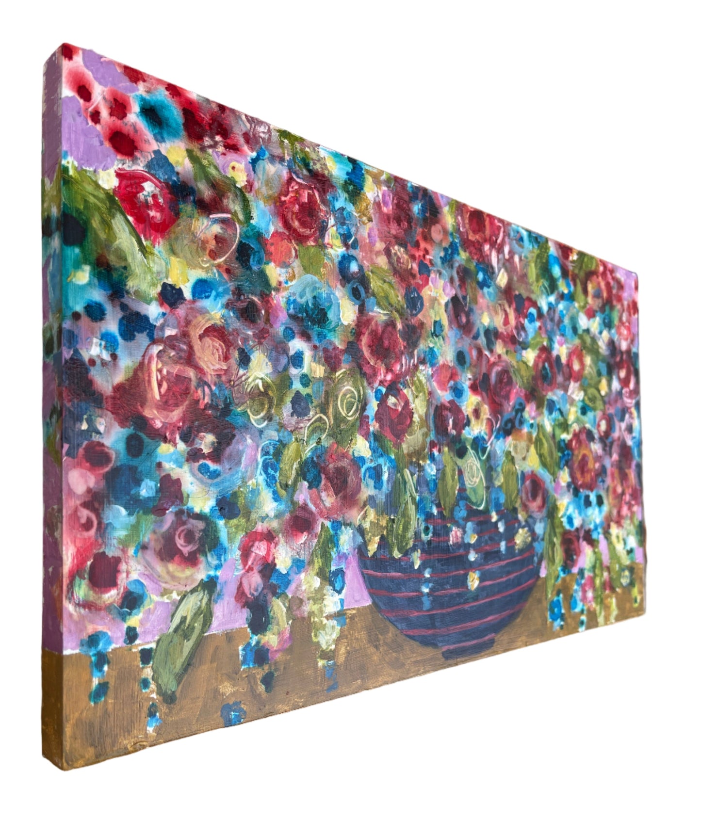 Small Abstract Floral (wide)