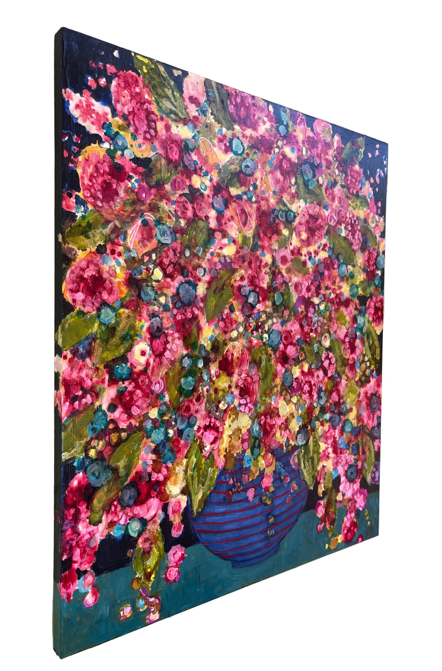 Perpetual Spring Abstract Floral Painting