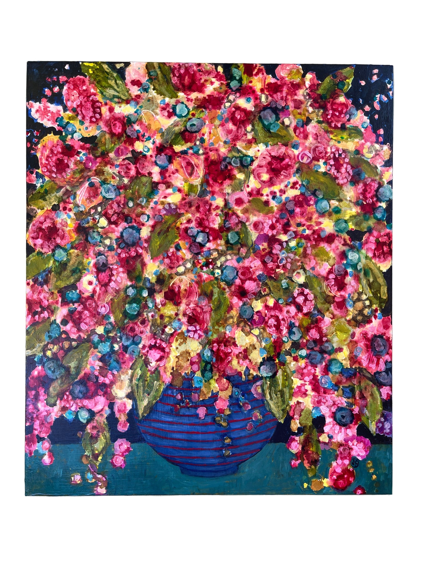 Perpetual Spring Abstract Floral Painting