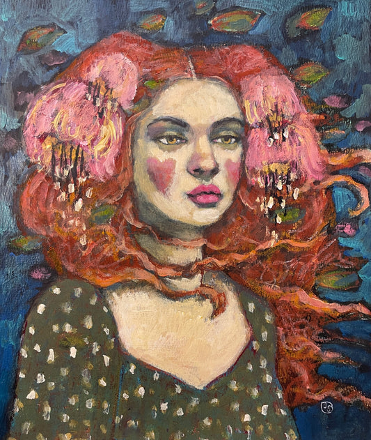 Untitled Portrait On Paper