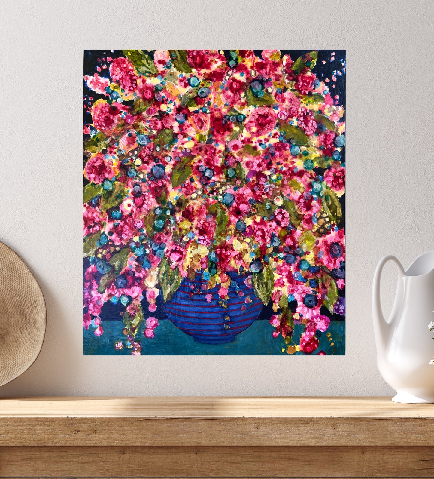 Perpetual Spring Abstract Floral Painting