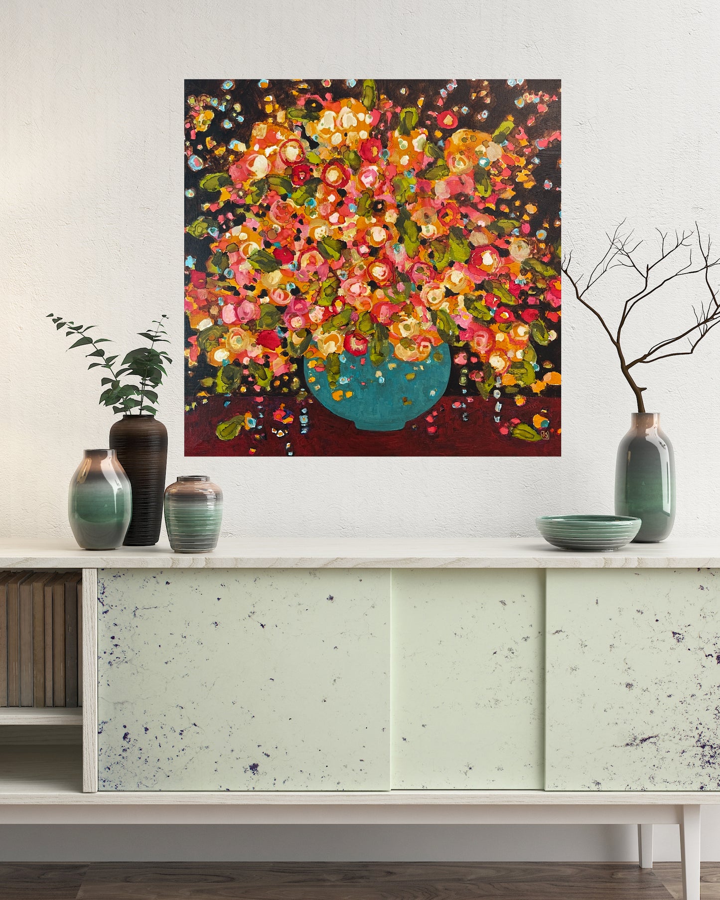 Mega Abundance Floral Painting